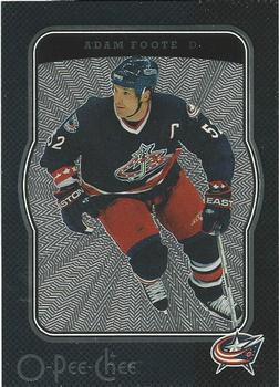 2007-08 O-Pee-Chee - Micromotion Black #137 Adam Foote Front