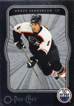 2007-08 O-Pee-Chee - Micromotion Black #199 Geoff Sanderson Front