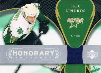 2007-08 Upper Deck Trilogy - Honorary Swatches #HS-EL Eric Lindros Front