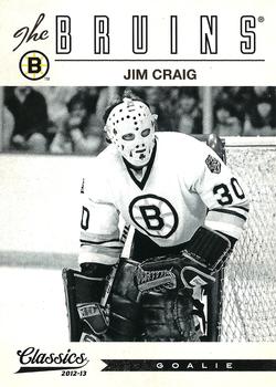 2012-13 Panini Classics Signatures #77 Jim Craig Front