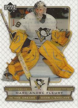 2007-08 Upper Deck McDonald's - In the Crease #ICMF Marc-Andre Fleury Front