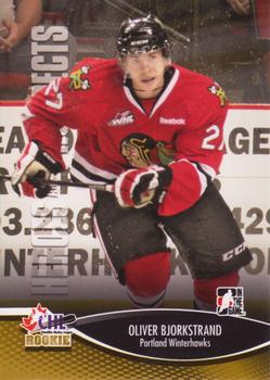 2012-13 In The Game Heroes and Prospects #48 Oliver Bjorkstrand Front