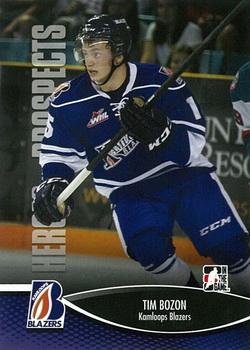 2012-13 In The Game Heroes and Prospects #123 Tim Bozon Front