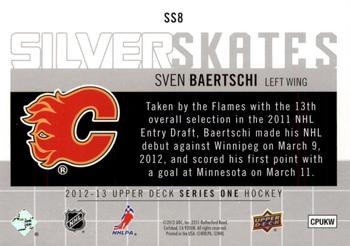 2012-13 Upper Deck - Silver Skates #SS8 Sven Baertschi Back