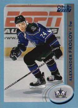 2002-03 Topps - O-Pee-Chee Blue Line #333 Alexander Frolov Front