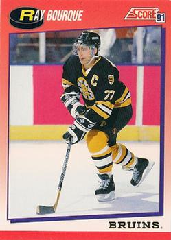 1991-92 Score Canadian Bilingual - Promos #50 Ray Bourque Front