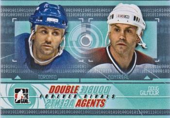 2012-13 In The Game Forever Rivals - Double Agents #DAG-04 Doug Gilmour Front
