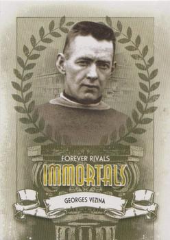 2012-13 In The Game Forever Rivals - Immortals #I-01 Georges Vezina Front