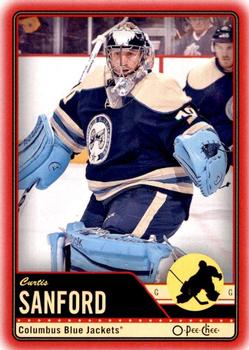 2012-13 O-Pee-Chee - Wrapper Redemption Red #187 Curtis Sanford Front