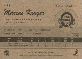 2012-13 O-Pee-Chee - Retro #462 Marcus Kruger Back