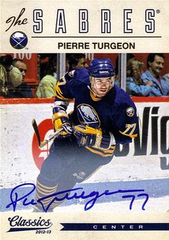 2012-13 Panini Classics Signatures - Autographs #141 Pierre Turgeon Front