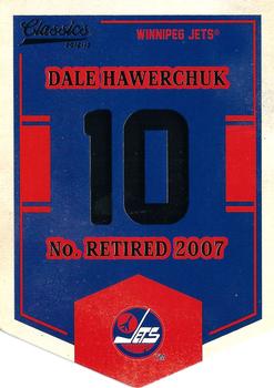 2012-13 Panini Classics Signatures - Banner Numbers #EN70 Dale Hawerchuk Front