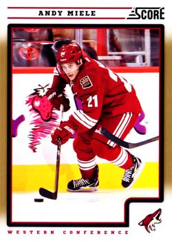 2012-13 Score - Gold Rush #369 Andy Miele Front