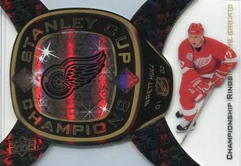 2012-13 Upper Deck Black Diamond - Championship Rings (All-Time Greats) #ATG-6 Brett Hull Front