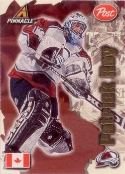 1997 Pinnacle Post - World's Best #F2 Patrick Roy Front