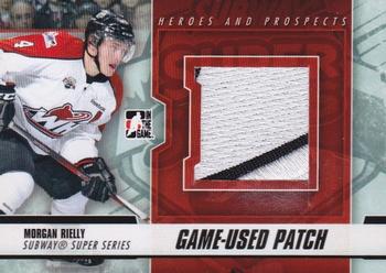 2012-13 In The Game Heroes and Prospects - Subway Super Series Jersey Patches #SSM-37 Morgan Rielly Front
