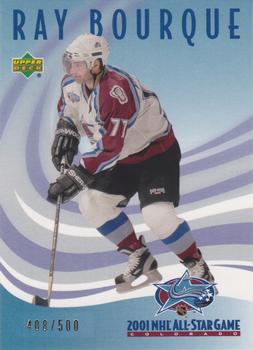 2001 Upper Deck Colorado Avalanche NHL All-Star Game #CA1 Ray Bourque Front