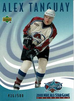 2001 Upper Deck Colorado Avalanche NHL All-Star Game #CA4 Alex Tanguay Front