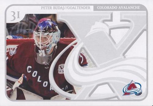 2006-07 Colorado Avalanche X Anniversary Postcards #NNO Peter Budaj Front