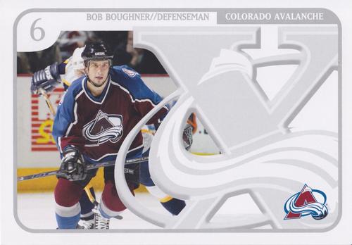 2006-07 Colorado Avalanche X Anniversary Postcards #NNO Bob Boughner Front