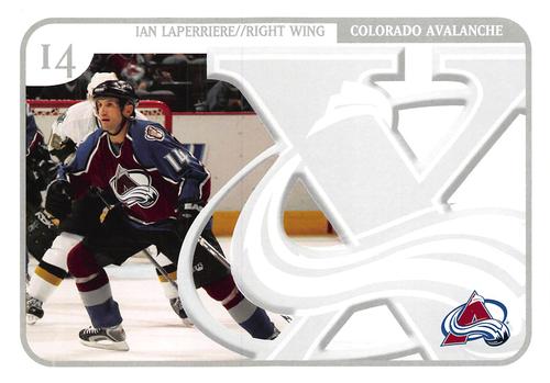 2006-07 Colorado Avalanche X Anniversary Postcards #NNO Ian Laperriere Front