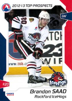 2012-13 Choice AHL Top Prospects #52 Brandon Saad Front