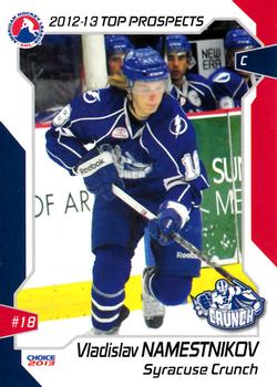 2012-13 Choice AHL Top Prospects #64 Vladislav Namestnikov Front