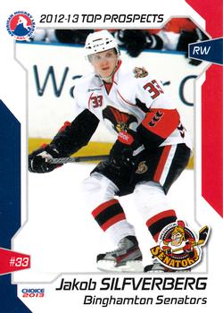 2012-13 Choice AHL Top Prospects #9 Jakob Silfverberg Front