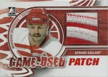 2012-13 In The Game Motown Madness - Game Used Patch Red #M-34 Gerard Gallant Front