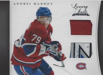 2011-12 Panini Rookie Anthology - Luxury Suite Combos #9 Andrei Markov Front