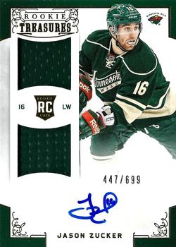 2012-13 Panini Rookie Anthology #128 Jason Zucker Front