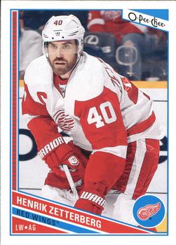 2013-14 O-Pee-Chee #74 Henrik Zetterberg Front