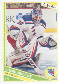 2013-14 O-Pee-Chee #173 Henrik Lundqvist Front