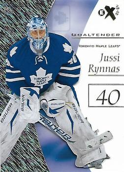 2012-13 Fleer Retro - E-X 2001 #39 Jussi Rynnas Front