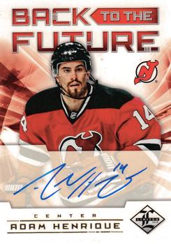 2012-13 Panini Limited - Back To The Future Signatures #BTF HN Adam Henrique / Joe Nieuwendyk Front