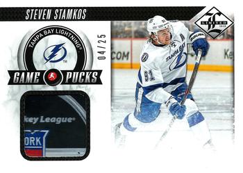 2012-13 Panini Limited - Game Pucks #GP-SS Steven Stamkos Front