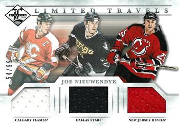 2012-13 Panini Limited - Travels Triple Jerseys #TT-JN Joe Nieuwendyk Front