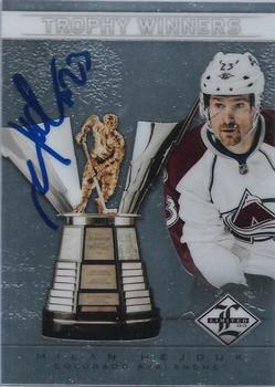 2012-13 Panini Limited - Trophy Winners Signatures #TW-34 Milan Hejduk Front