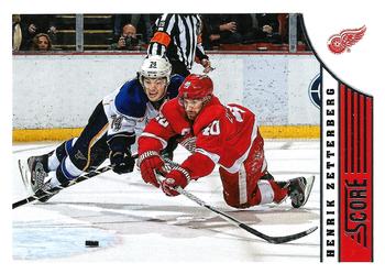 2013-14 Score #164 Henrik Zetterberg Front