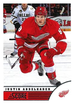 2013-14 Score #170 Justin Abdelkader Front