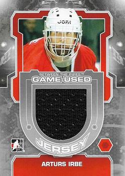 2012-13 In The Game Between The Pipes - Jerseys Silver #M-33 Arturs Irbe Front