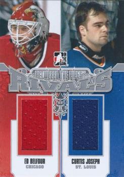 2012-13 In The Game Between The Pipes - Rivals Silver #RV-05 Ed Belfour / Curtis Joseph Front