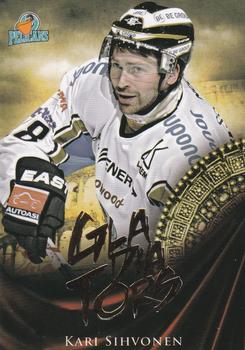 2011-12 Cardset Finland - Gladiators #GLD10 Kari Sihvonen Front