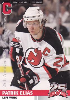 2006-07 25th Anniversary Captains' Series New Jersey Devils #NNO Patrik Elias Front