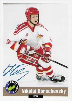 1992 Classic Draft Picks - Autographs #NNO Nikolai Borschevsky Front