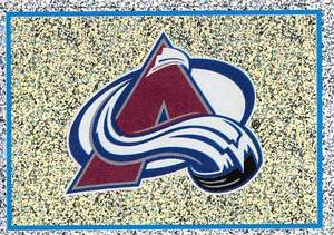 2003-04 Panini Stickers #241 Avalanche Logo Front