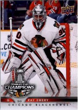2012-13 Ray Emery Chicago Blackhawks Game Worn Jersey – “2013 Stanley Cup  Finals” - Record Setting Season - Jennings Trophy - Photo Match – Team  Letter