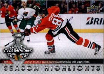 2013 Upper Deck Stanley Cup Champions Box Set #27 Marian Hossa Front