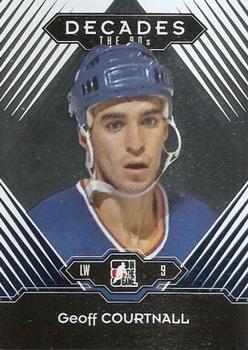 2013-14 In The Game Decades 1990s #154 Geoff Courtnall Front