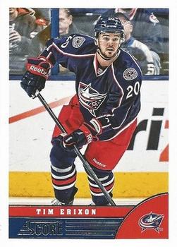 2013-14 Score - Red Back #140 Tim Erixon Front